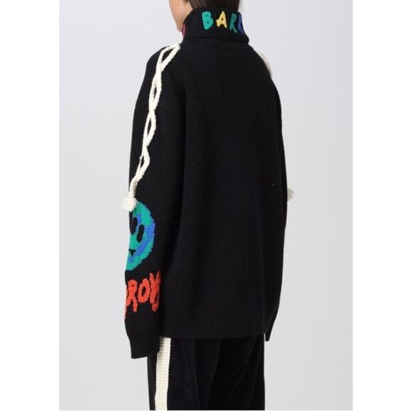 Barrow Logo-Embroidered Wool-Blend Jumper Sweater Unisex Size Small NWT - Picture 2 of 10